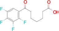 7-(2,3,4,5-tetrafluorophenyl)-7-oxoheptanoic acid