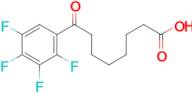 8-(2,3,4,5-tetrafluorophenyl)-8-oxooctanoic acid