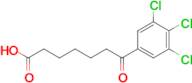 7-(3,4,5-trichlorophenyl)-7-oxoheptanoic acid