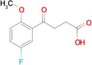 4-(5-Fluoro-2-methoxyphenyl)-4-oxobutyric acid