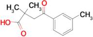 2,2-Dimethyl-4-(3-methylphenyl)-4-oxobutyric acid