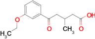 5-(3-Ethoxyphenyl)-3-methyl-5-oxovaleric acid