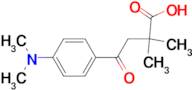 2,2-Dimethyl-4-[4-(N,N-Dimethylamino)phenyl]-4-oxobutyric acid