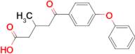 3-Methyl-5-oxo-5-(4-phenoxyphenyl)valeric acid