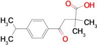 2,2-Dimethyl-4-(4-isopropylphenyl)-4-oxobutyric acid