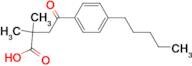 2,2-Dimethyl-4-oxo-4-(4-n-pentylphenyl)butyric acid