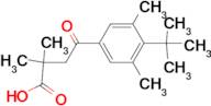 4-(4-tert-Butyl-3,5-dimethylphenyl)-2,2-dimethyl-4-oxobutyric acid