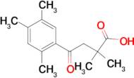 2,2-Dimethyl-4-oxo-4-(2,4,5-trimethylphenyl)butyric acid