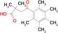 2,2-Dimethyl-4-oxo-4-(2,3,4,5,6-pentamethylphenyl)butyric acid