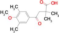 2,2-Dimethyl-4-(3,5-dimethyl-4-methoxyphenyl)-4-oxobutyric acid