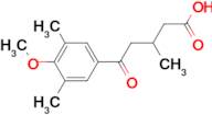 5-(3,5-Dimethyl-4-methoxyphenyl)-3-methyl-5-oxovaleric acid