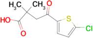 4-(5-Chloro-2-thienyl)-2,2-dimethyl-4-oxobutyric acid