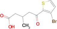 5-(3-Bromo-2-thienyl)-3-methyl-5-oxovaleric acid