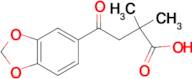 2,2-Dimethyl-4-[3,4-(methylenedioxy)phenyl]-4-oxobutyric acid