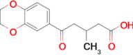 5-[3,4-(Ethylenedioxy)phenyl]-3-methyl-5-oxovaleric acid