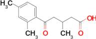 5-(2,4-Dimethylphenyl)-3-methyl-5-oxovaleric acid