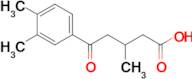 5-(3,4-Dimethylphenyl)-3-methyl-5-oxovaleric acid