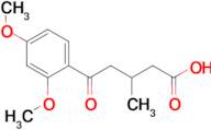 5-(2,4-Dimethoxyphenyl)-3-methyl-5-oxovaleric acid