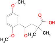 4-(2,5-Dimethoxyphenyl)-2,2-dimethyl-4-oxobutyric acid