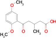 5-(2,5-Dimethoxyphenyl)-3-methyl-5-oxovaleric acid