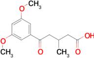 5-(3,5-Dimethoxyphenyl)-3-methyl-5-oxovaleric acid