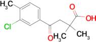 4-(3-Chloro-4-methylphenyl)-2,2-Dimethyl-4-oxobutyric acid