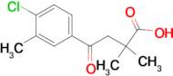 4-(4-Chloro-3-methylphenyl)-2,2-Dimethyl-4-oxobutyric acid