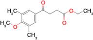 Ethyl 4-(3,5-dimethyl-4-methoxyphenyl)-4-oxobutyrate