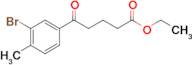 ethyl 5-(3-bromo-4-methylphenyl)-5-oxovalerate