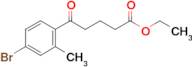 ethyl 5-(4-bromo-2-methylphenyl)-5-oxovalerate