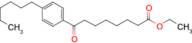 ethyl 8-(4-hexylphenyl)-8-oxooctanoate