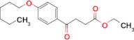 ethyl 4-(4-hexyloxyphenyl)-4-oxobutyrate