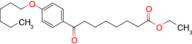 ethyl 8-(4-hexyloxyphenyl)-8-oxooctanoate