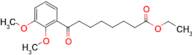 ethyl 8-(2,3-dimethoxyphenyl)-8-oxooctanoate