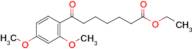 Ethyl 7-(2,4-dimethoxyphenyl)-7-oxoheptanoate