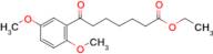 ethyl 7-(2,5-dimethoxyphenyl)-7-oxoheptanoate