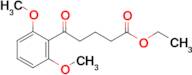 ethyl 5-(2,6-dimethoxyphenyl)-5-oxovalerate