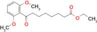 ethyl 8-(2,6-dimethoxyphenyl)-8-oxooctanoate