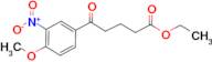 Ethyl 5-(4-methoxy-3-nitrophenyl)-5-oxovalerate