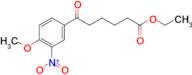 Ethyl 6-(4-methoxy-3-nitrophenyl)-6-oxohexanoate