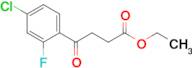 Ethyl 4-(4-Chloro-2-fluorophenyl)-4-oxobutanoate