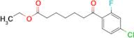 Ethyl 7-(4-Chloro-2-fluorophenyl)-7-oxoheptanoate