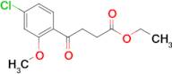 Ethyl 4-(4-Chloro-2-methoxyphenyl)-4-oxobutanoate