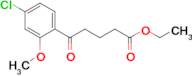 Ethyl 5-(4-Chloro-2-methoxyphenyl)-5-oxovalerate