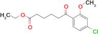 Ethyl 6-(4-Chloro-2-methoxyphenyl)-6-oxohexanoate