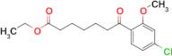 Ethyl 7-(4-Chloro-2-methoxyphenyl)-7-oxoheptanoate