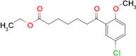 Ethyl 7-(5-Chloro-2-methoxyphenyl)-7-oxoheptanoate