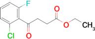 Ethyl 4-(2-Chloro-6-fluorophenyl)-4-oxobutanoate