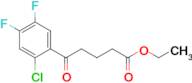 Ethyl 5-(2-Chloro-4,5-difluorophenyl)-5-oxovalerate