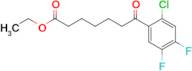 Ethyl 7-(2-Chloro-4,5-difluorophenyl)-7-oxoheptanoate